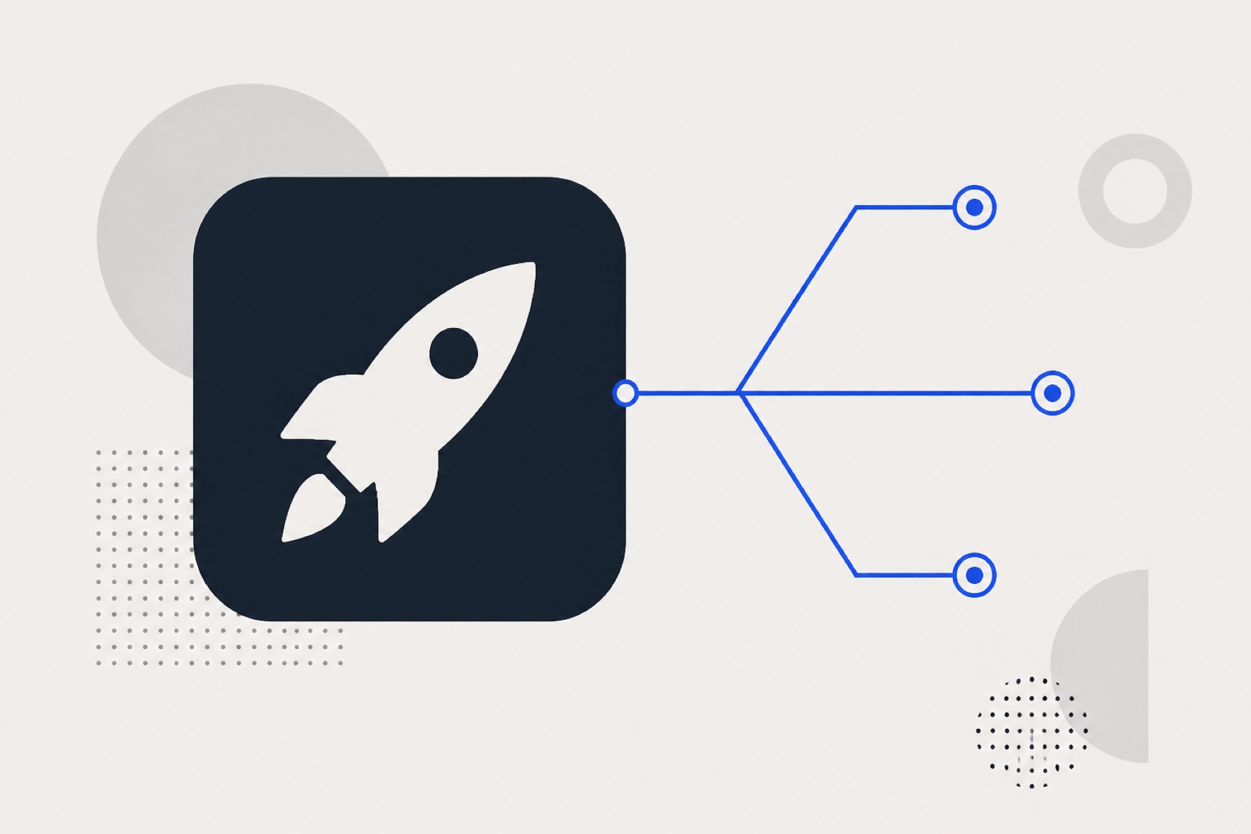 Shadowrocket icon and a node path